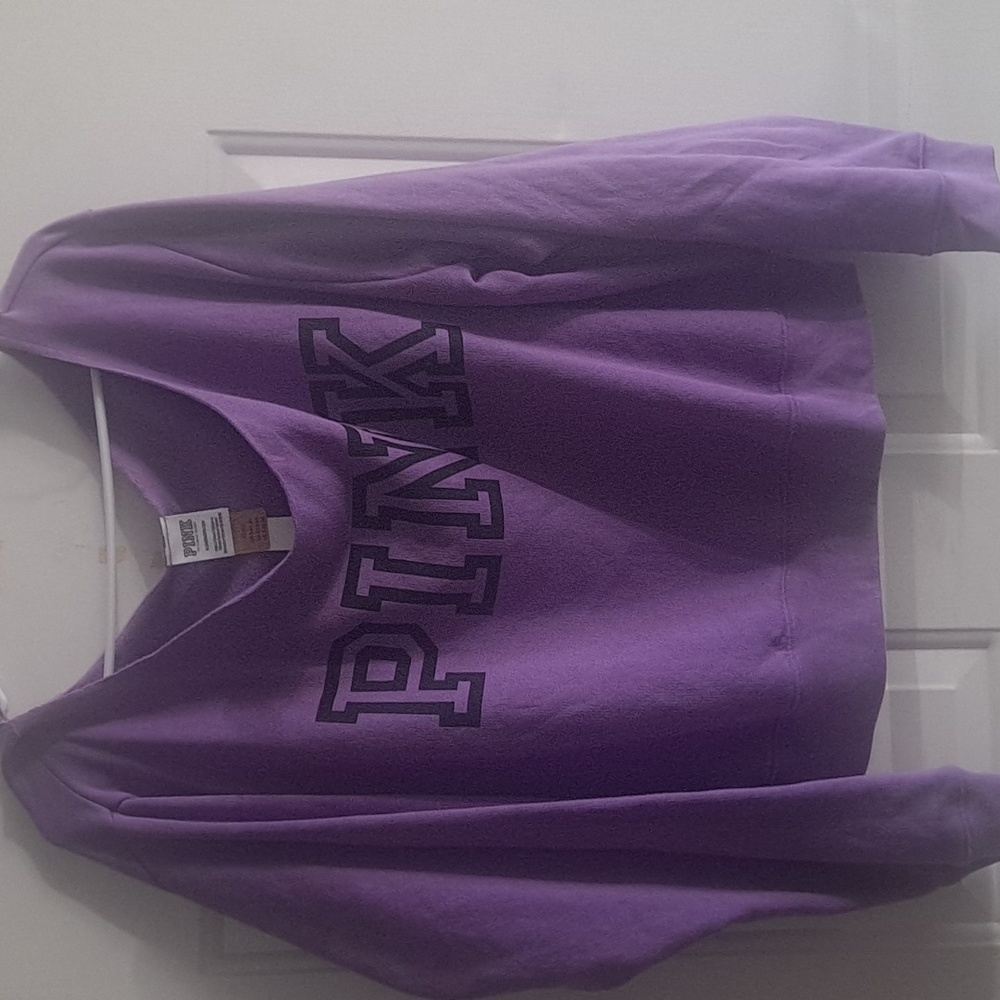 PINK Off the shoulder sweatshirt XL
